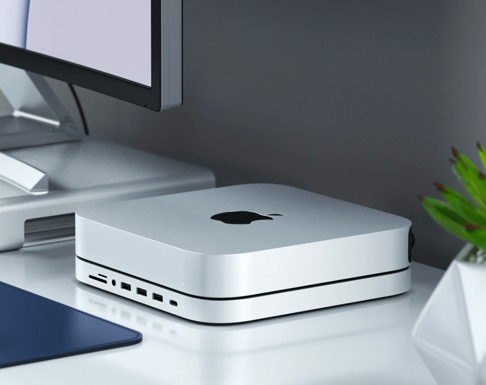 MGNT3 – Mac Mini 2 Upgrade your Mac mini with Satechis Stand Hub WERD