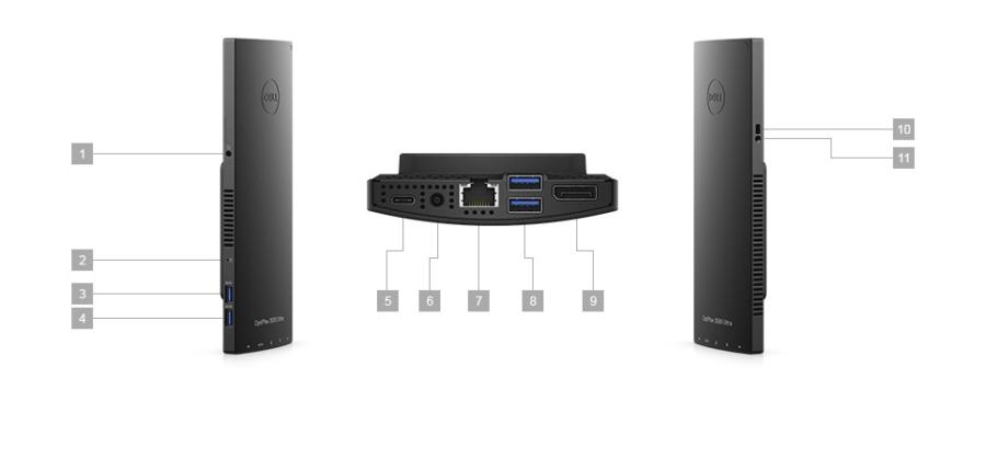 Máy tính để bàn DELL OptiPlex 3090 Ultra Desktop