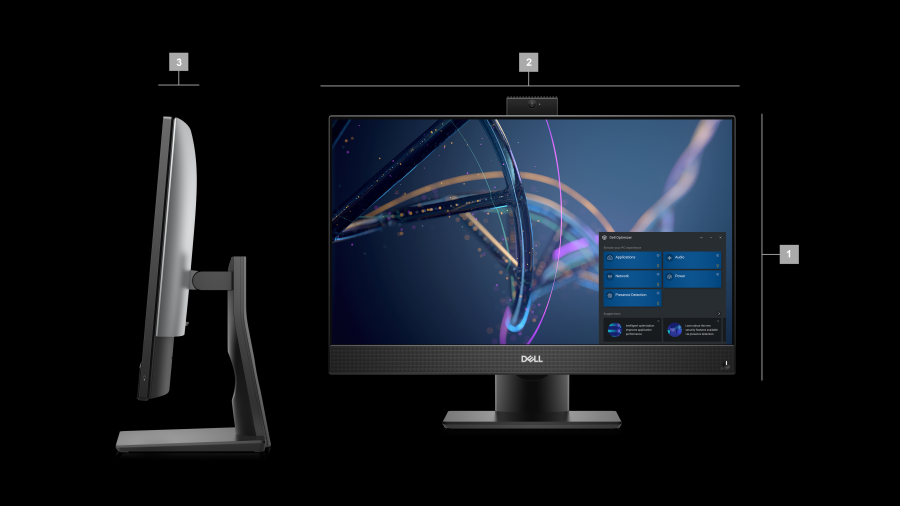 OptiPlex 7400 All-in-One Desktop( 12th Gen Intel® Core™ i5-12500/16GB/ 256GB/ Màn 24inch ) OptiPlex 7400 All-in-One Desktop( 12th Gen Intel® Core™ i5-12500/16GB/ 256GB/ Màn 24inch )
