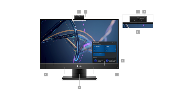 OptiPlex 7400 All-in-One Desktop( 12th Gen Intel® Core™ i5-12500/16GB/ 256GB/ Màn 24inch ) OptiPlex 7400 All-in-One Desktop( 12th Gen Intel® Core™ i5-12500/16GB/ 256GB/ Màn 24inch )